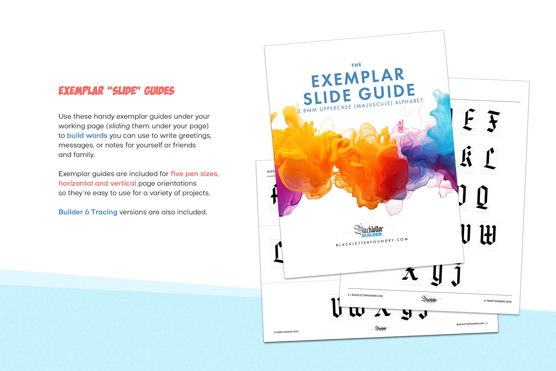 Blackletter Builder Alphabet Bundle