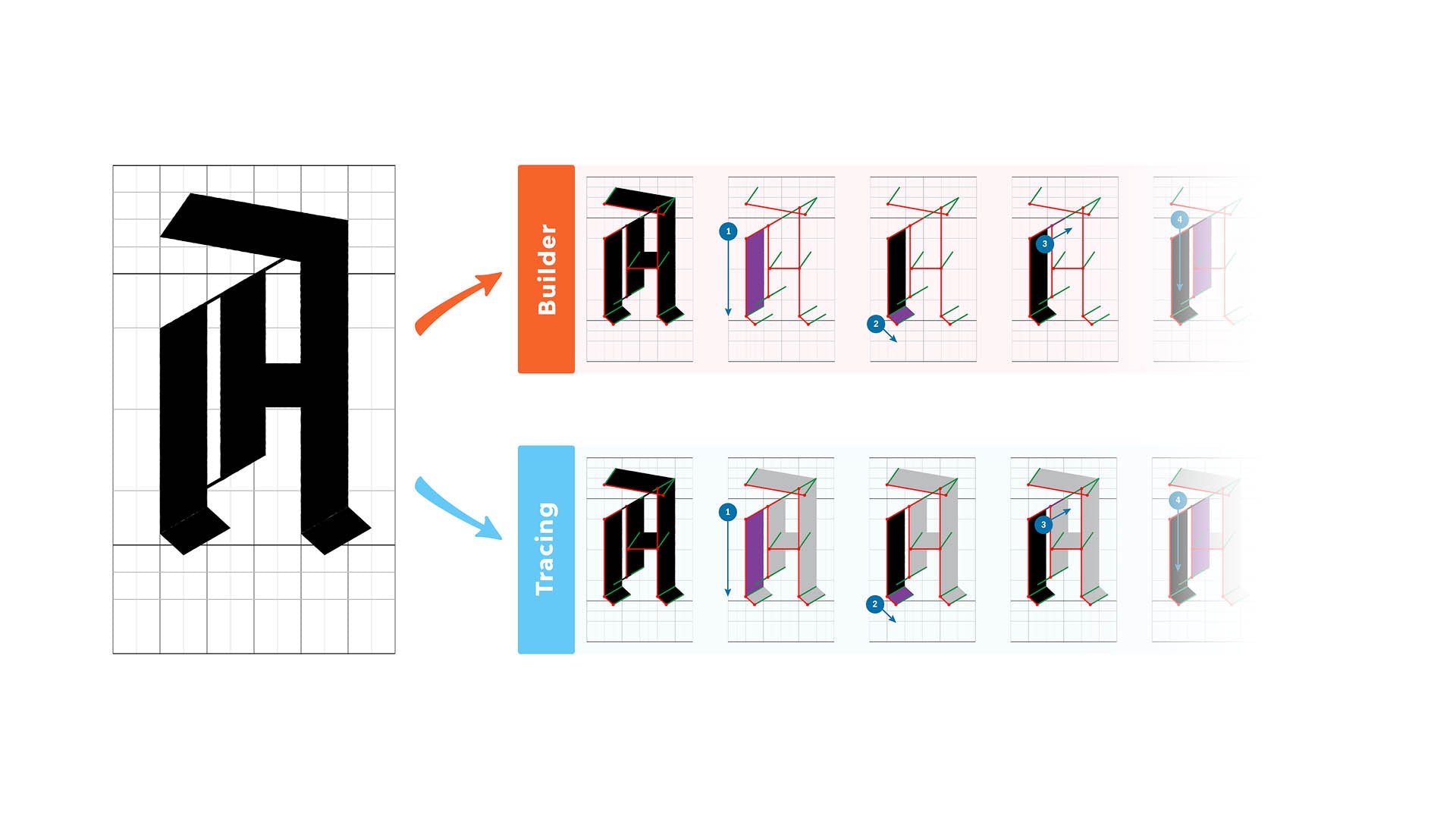 Blackletter Builder Fancy Uppercase Alphabet