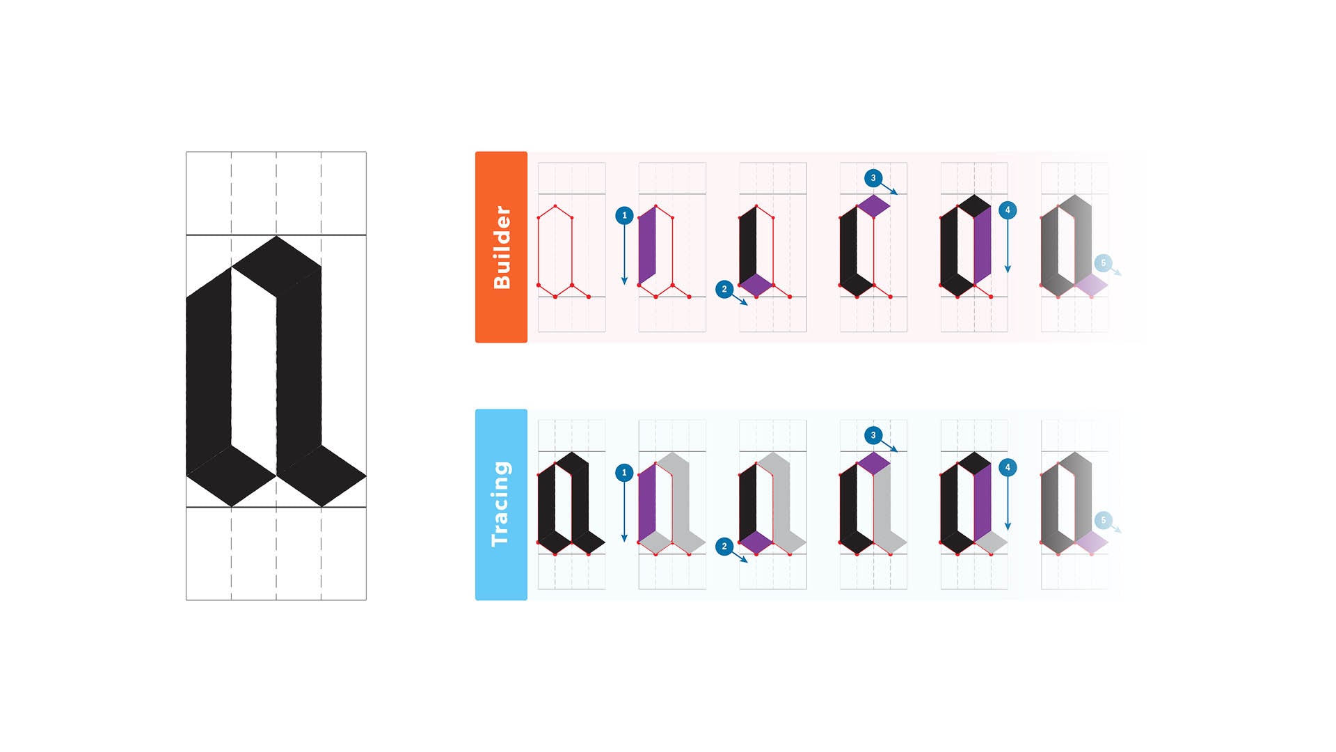 Blackletter Builder Lowercase Alphabet