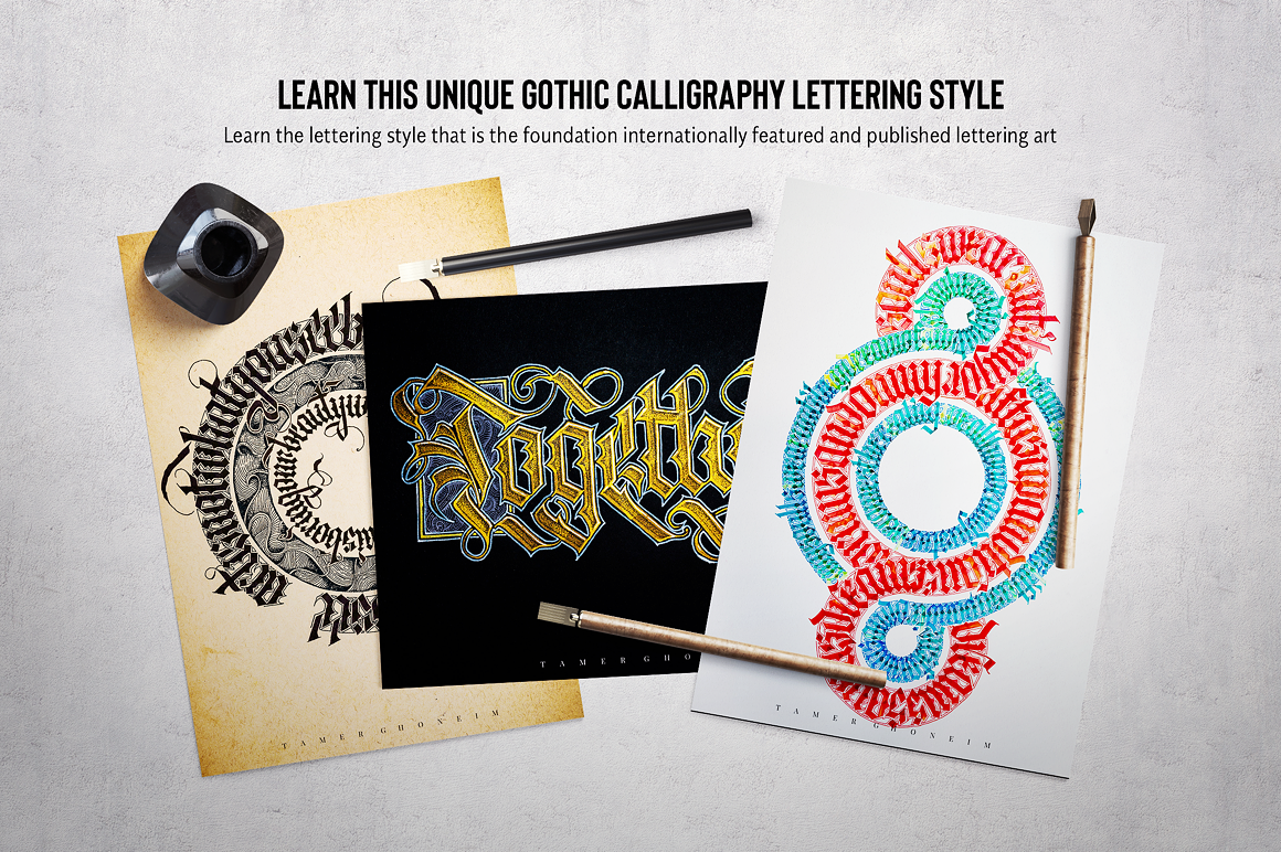 The Complete Modern Gothic Calligraphy Toolkit