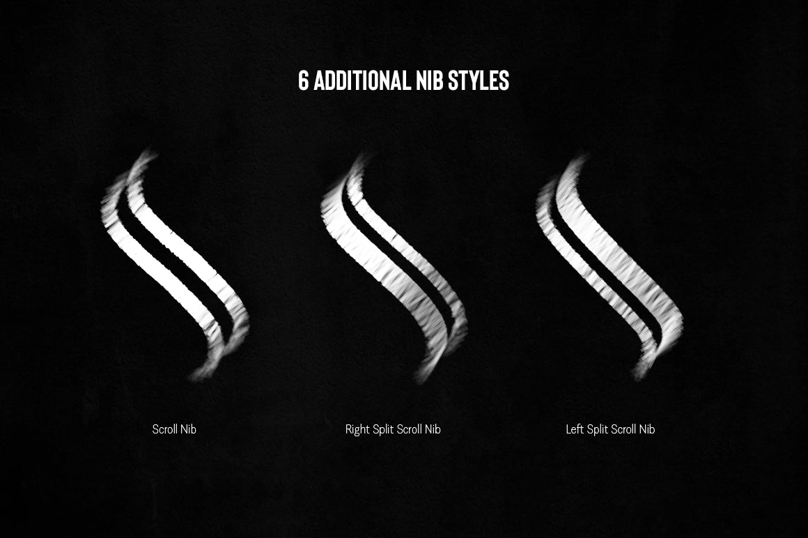 The Bewitched Blackletter Brush Collection