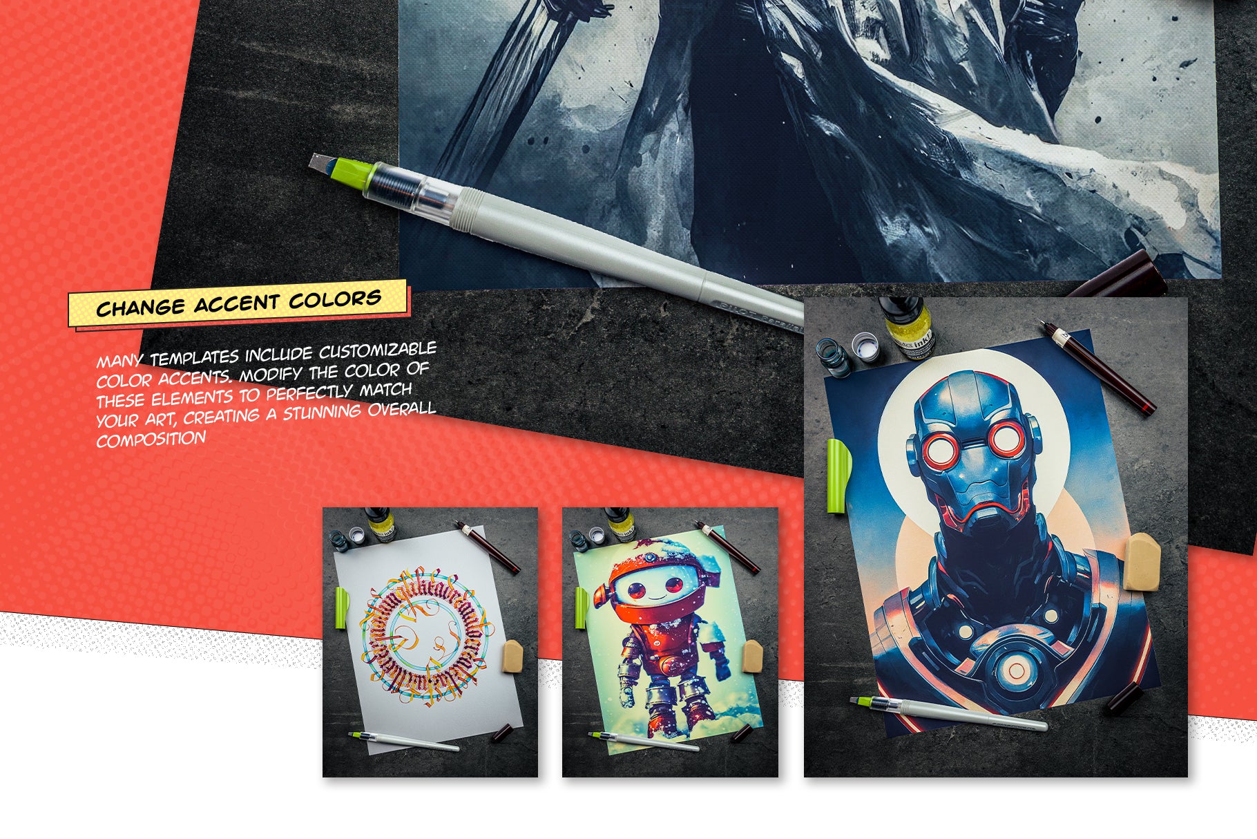 Incredible Magic Mockups Vol 2 - White Paper Collection