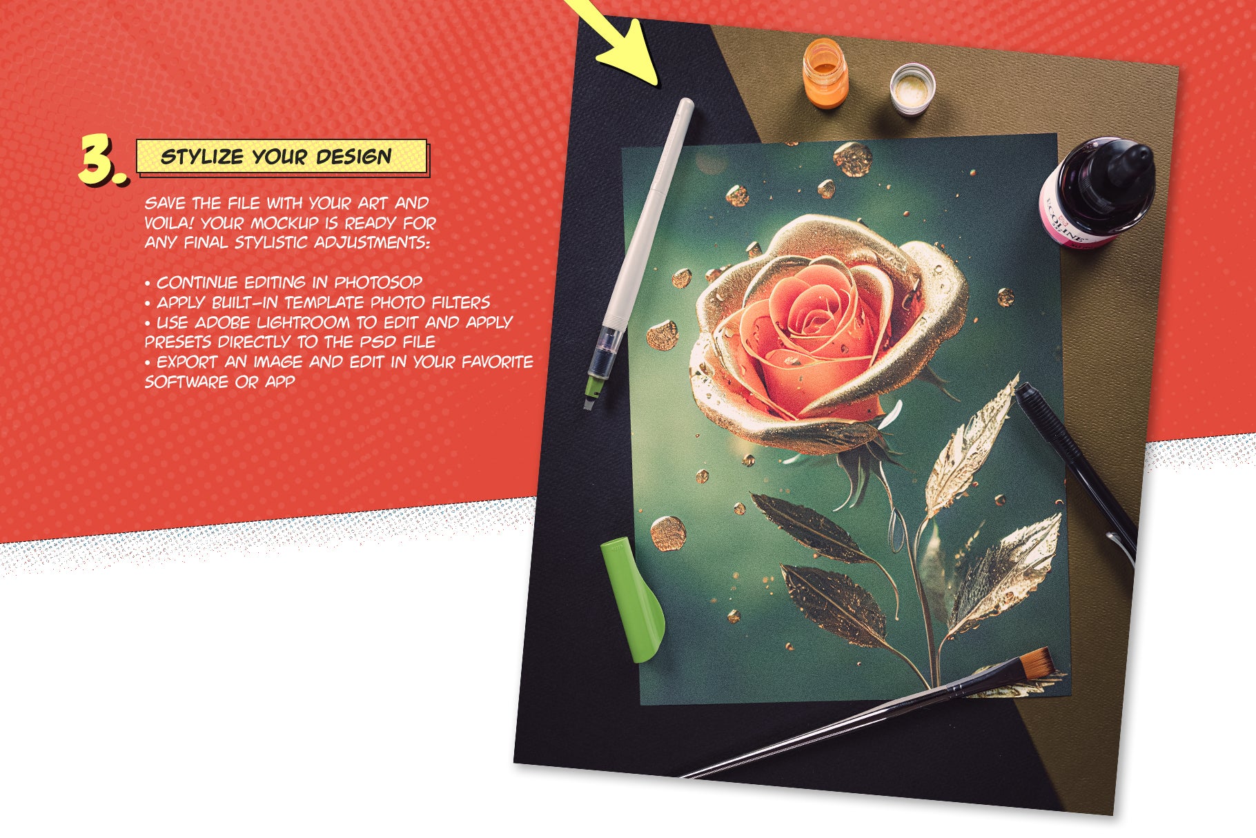 Incredible Magic Mockups Vol 2 - White Paper Collection