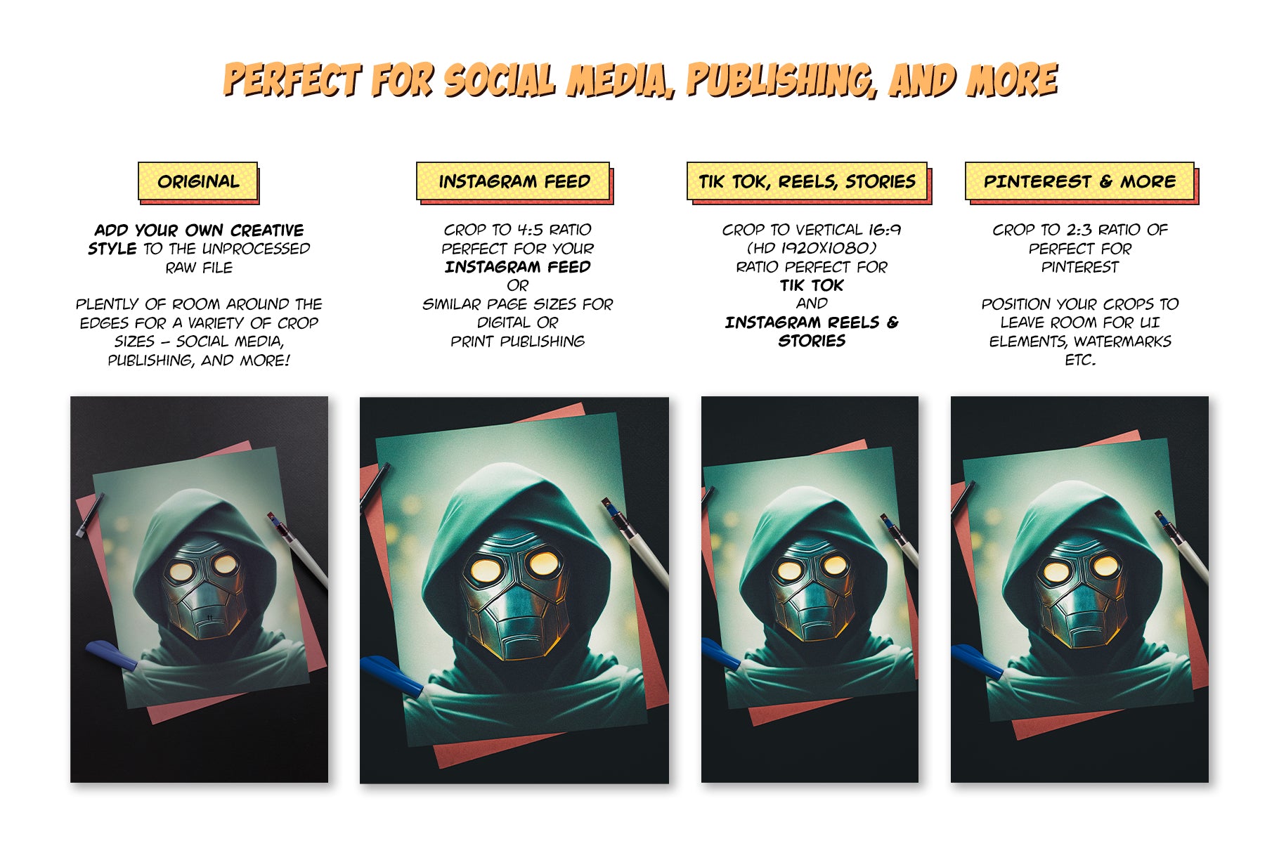 Incredible Magic Mockups Vol 2 - White Paper Collection