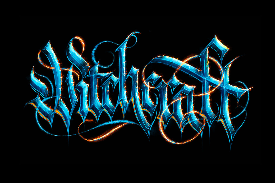 The Magical Blackletter Brush Collection