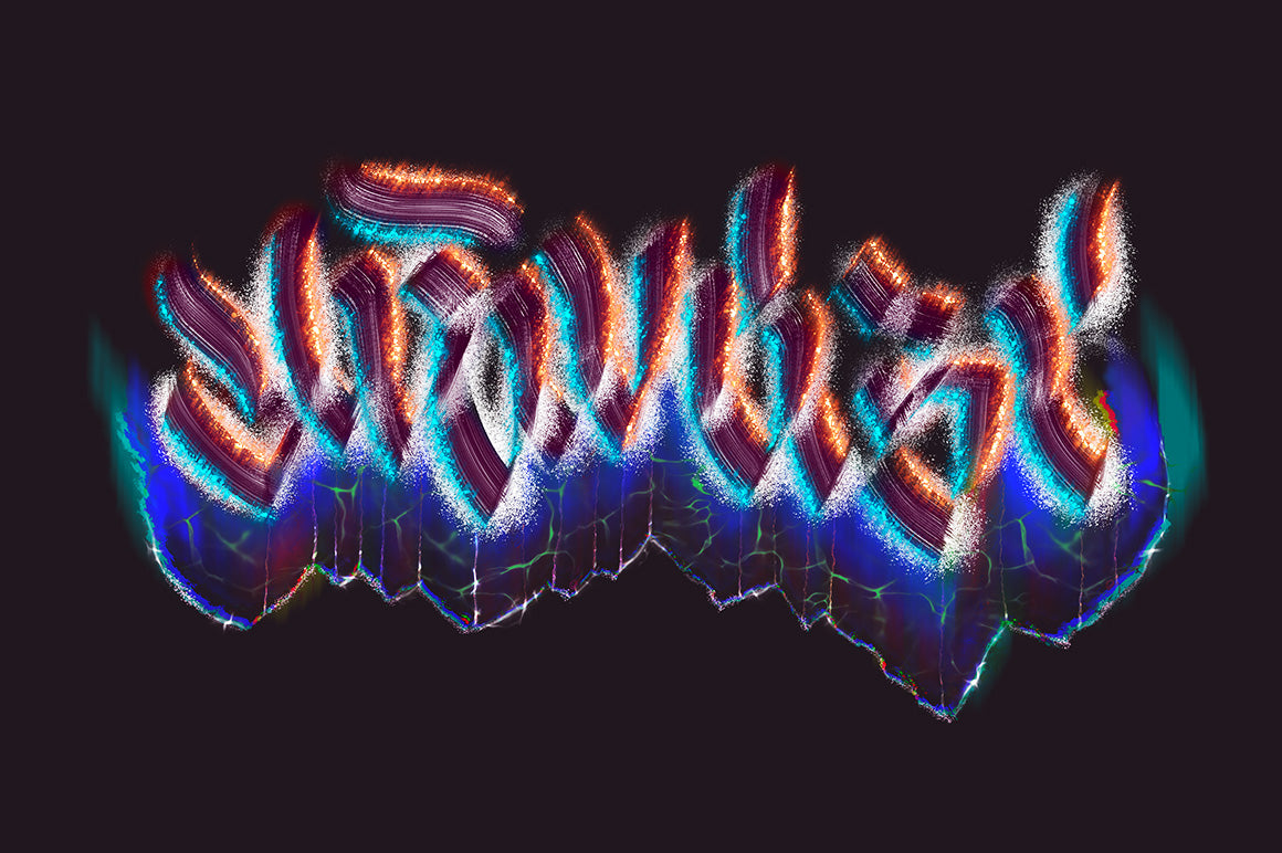 The Magical Blackletter Brush Collection