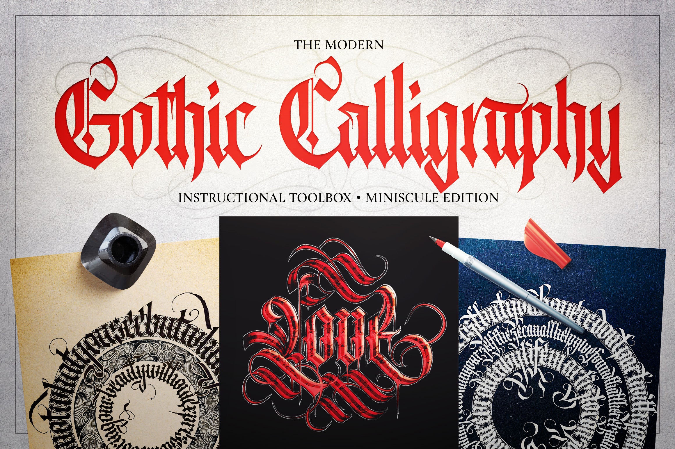 The Modern Gothic Calligraphy Instructional Toolbox (Lowercase Alphabet Edition)