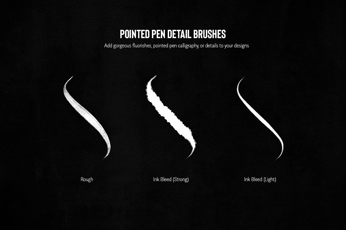The Marble Gothic Calligraphy Brush Toolkit