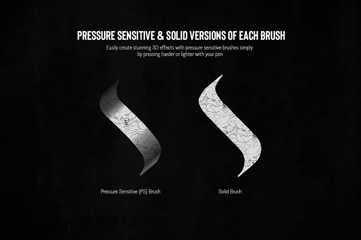 The Marble Gothic Calligraphy Brush Toolkit