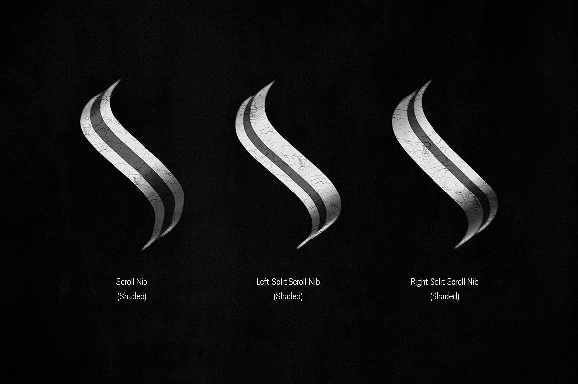 The Marble Gothic Calligraphy Brush Toolkit
