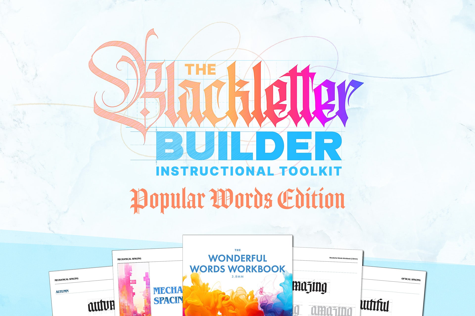 Blackletter Builder Wonderful Words Workbooks