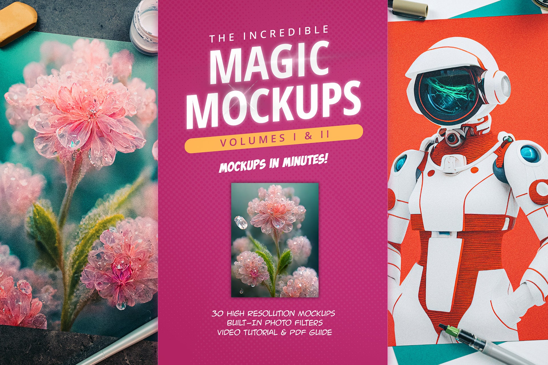 The Incredible Magic Mockups Bundle