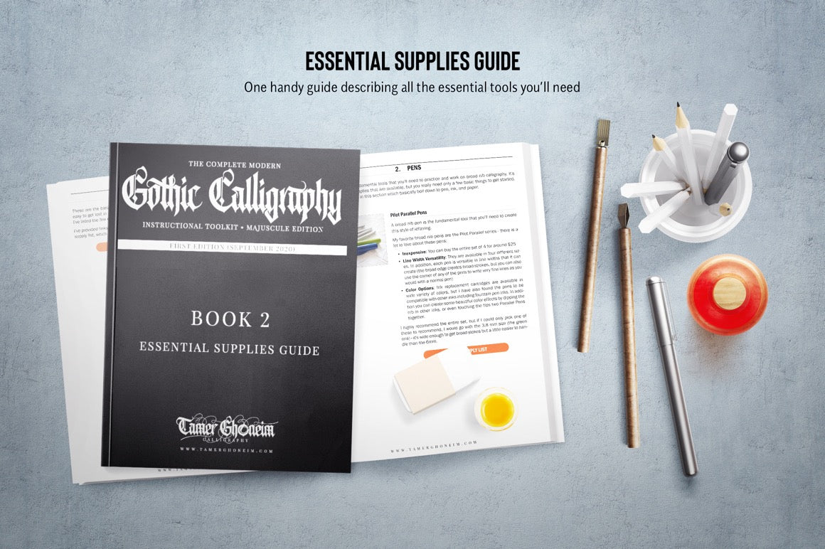 The Complete Modern Gothic Calligraphy Toolkit