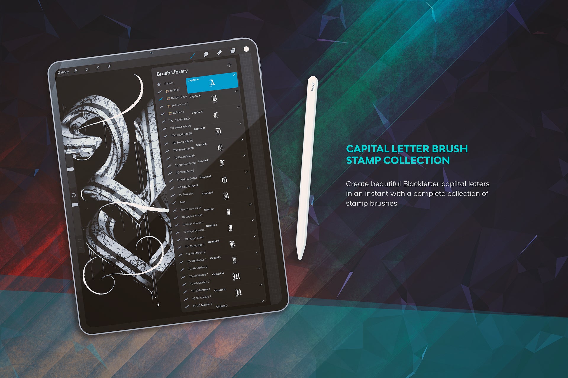 Procreate Blackletter Builder Toolkit