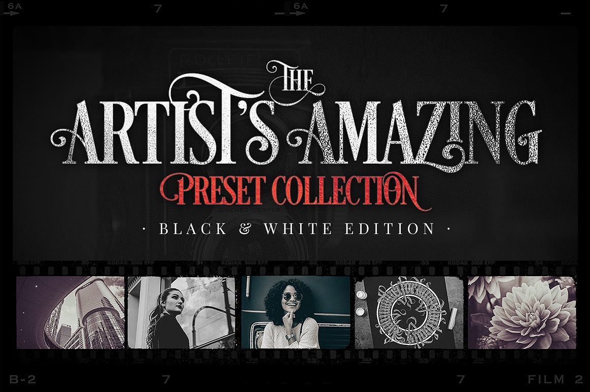 Artist's Amazing Preset Collection (Black & White Edition)